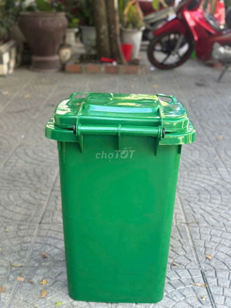 Thùng rác Thanh Luan Plastics Nhựa Xanh lá. Mua bán Nội thất, đồ gia dụng khác tại Quận Liên Chiểu Đà Nẵng được đăng bởi Thành Luân Plastics Sale hình 1