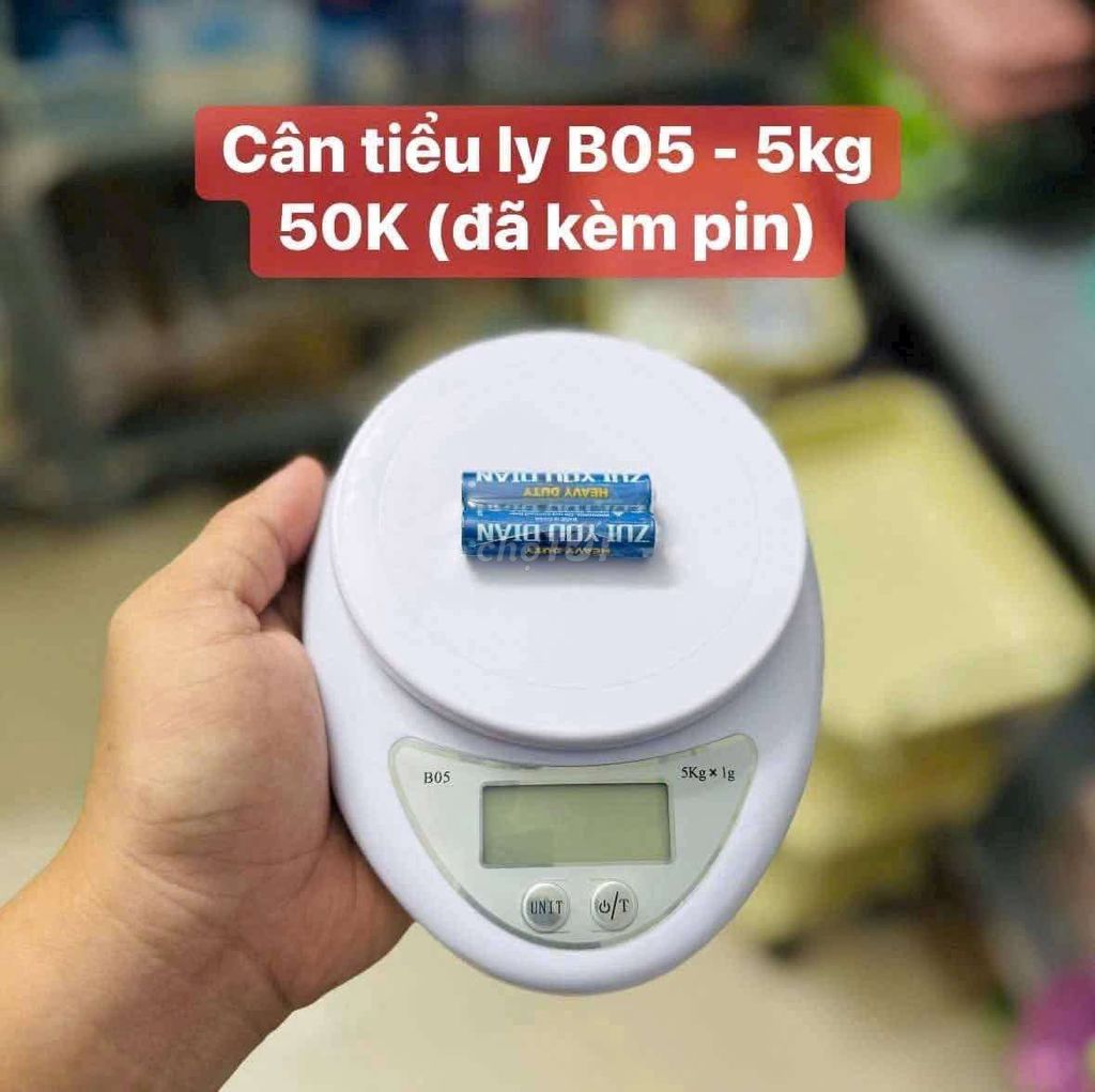 Cân tiểu ly B05 Trắng 5kg . Mua bán Nội thất, đồ gia dụng khác tại Quận Ninh Kiều Cần Thơ được đăng bởi Lê Trọng Khôi hình 1