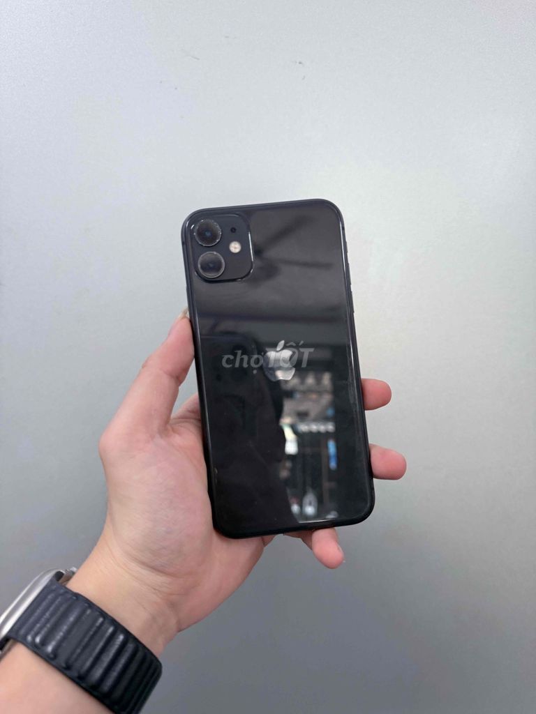 Apple iPhone 11 64GB Đen. Mua bán Điện thoại tại Quận Thanh Khê Đà Nẵng được đăng bởi Tiến Cường hình 1