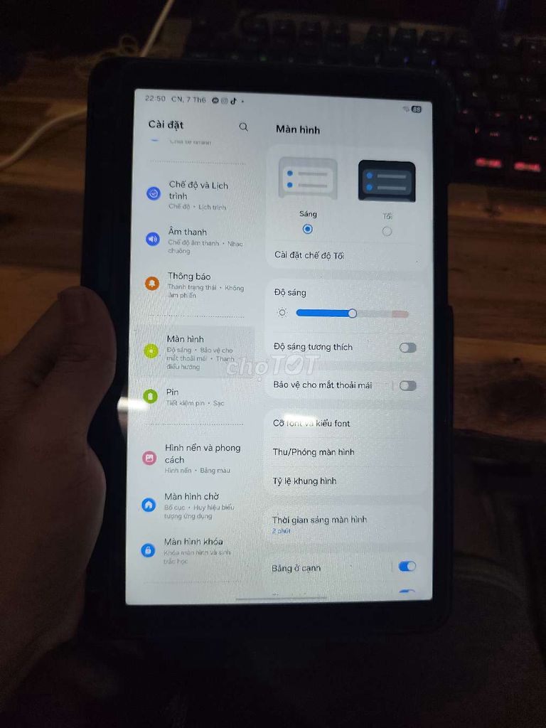 Samsung Tab A9 4GB/64GB Xanh. Mua bán Máy tính bảng tại Huyện Củ Chi Tp Hồ Chí Minh được đăng bởi Thọ hình 1