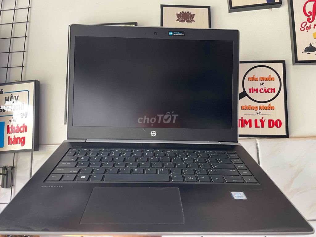 Laptop hp 440 g5. i7 gen 8, ram 8g, ssd 512gb