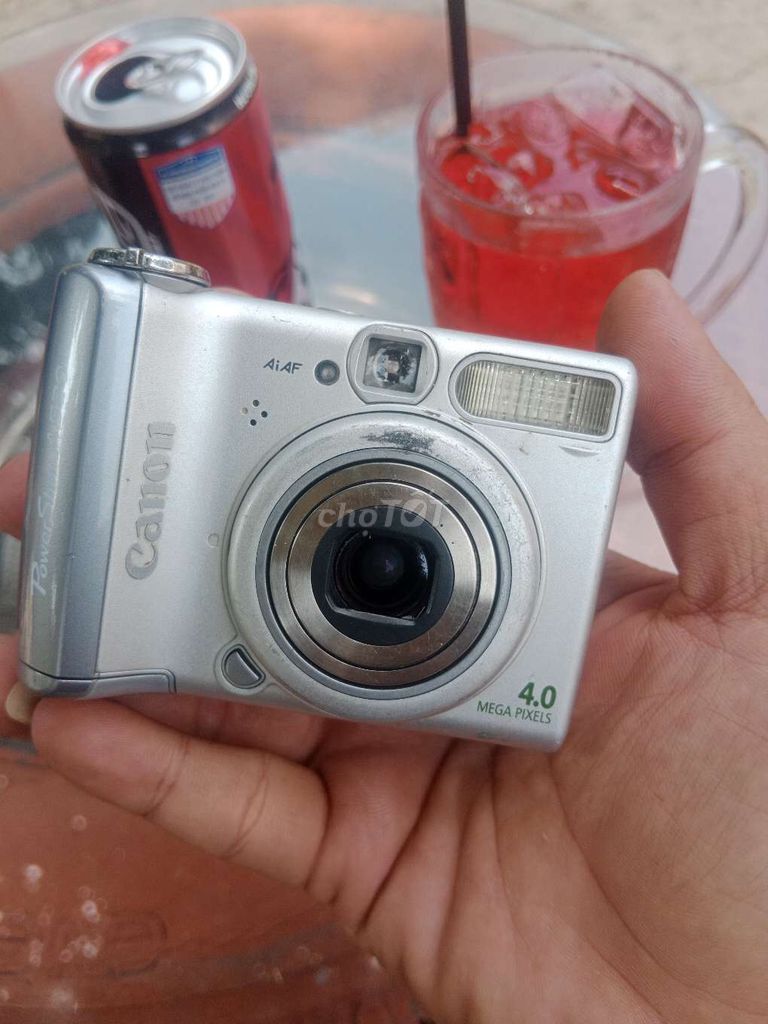 Máy ảnh Canon PowerShot A520 Bạc. Mua bán Máy ảnh, Máy quay tại Huyện Củ Chi Tp Hồ Chí Minh được đăng bởi Lê Nhựt    có gì bán đó hình 1