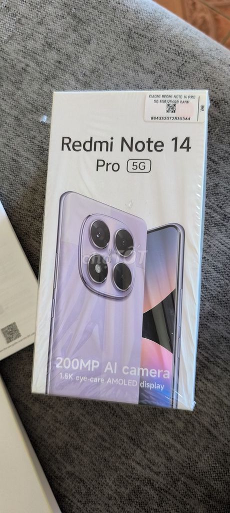 Xiaomi Redmi Note 14 Pro 5G 256GB Xanh. Mua bán Điện thoại tại Huyện Hiệp Hòa Bắc Giang được đăng bởi Anh Tuấn Trần hình 1