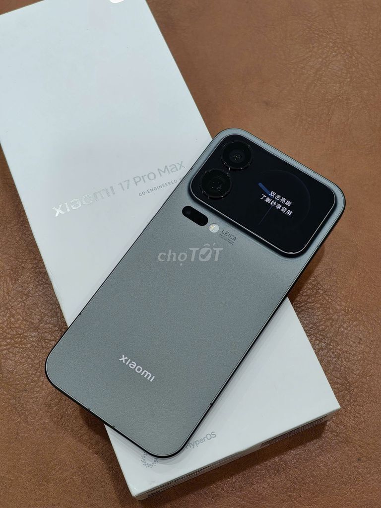 Xiaomi 17 Pro Max nội địa 12-512gb Đen Fullbox 99%. Mua bán Điện thoại tại Quận Đống Đa Hà Nội được đăng bởi Hn Store hình 1