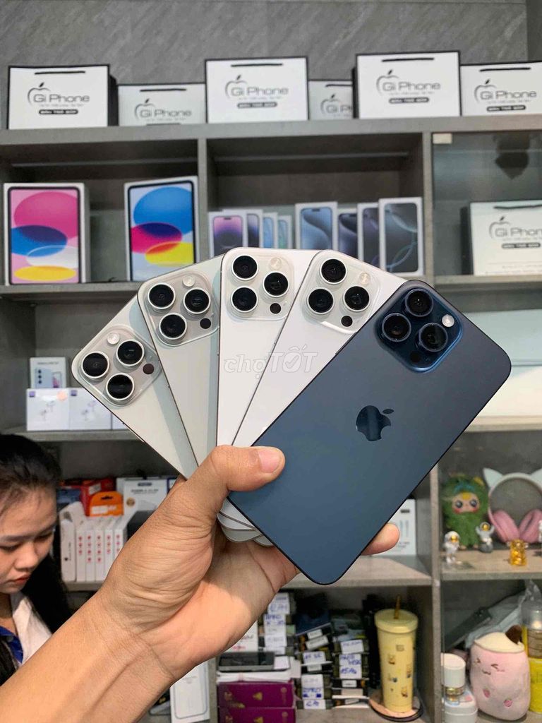15PRO MAX 256/512 Quốc Tế Góp 0₫ 𝘽𝙖𝙤 𝙉𝙤̛̣ 𝙓𝙖̂́𝙪. Mua bán Điện thoại tại Quận 3 Tp Hồ Chí Minh được đăng bởi Chuyên IPhone Zin Bán Lẻ TPHCM hình 1