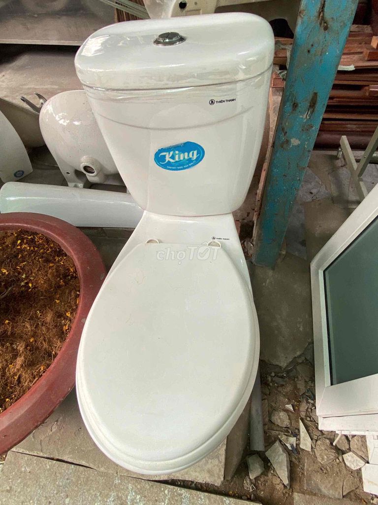 Bồn Cầu - Lavabo Thiên Thanh ( King). Mua bán Thiết bị vệ sinh, nhà tắm tại Quận 7 Tp Hồ Chí Minh được đăng bởi Thắng Lê hình 1
