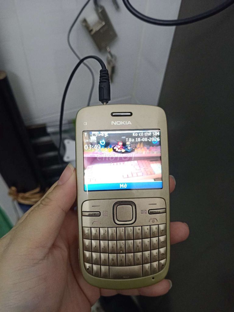 Nokia C3 Vàng Đã sử dụng. Mua bán Điện thoại tại Quận Tân Phú Tp Hồ Chí Minh được đăng bởi Trang Hoang hình 1