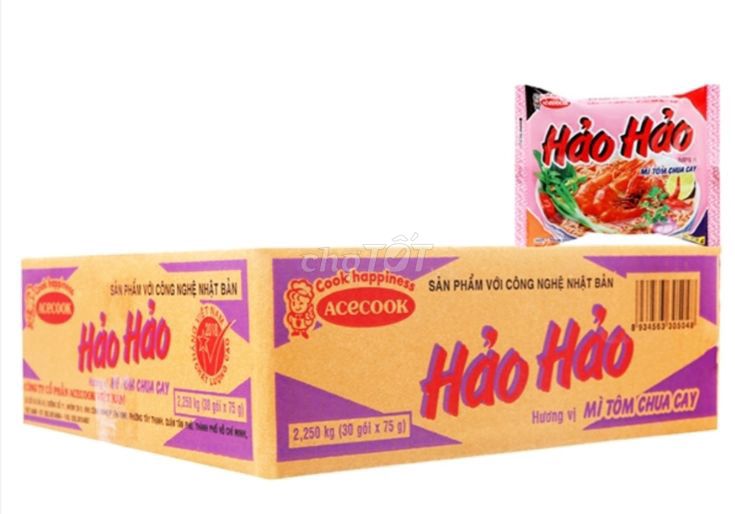 Mì gói Acecook Hảo Hảo. Mua bán Đồ ăn, thực phẩm và các loại khác tại Thị xã Bến Cát Bình Dương được đăng bởi Song Tử hình 1