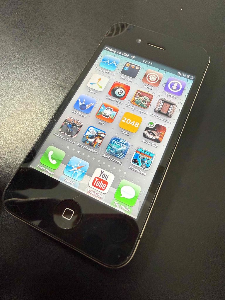 Apple iPhone 4S 16GB Đen Quốc Tế. Mua bán Điện thoại tại Thành phố Biên Hòa Đồng Nai được đăng bởi Iphone Cổ Biên Hòa hình 1