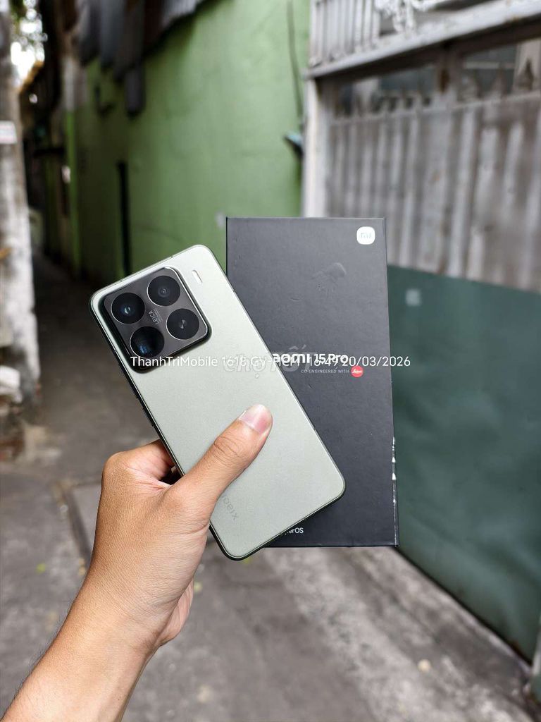 Xiaomi Mi 15 Pro Xanh 12/256 fullbox bản nd. Mua bán Điện thoại tại Quận Gò Vấp Tp Hồ Chí Minh được đăng bởi Thanh Tri hình 1