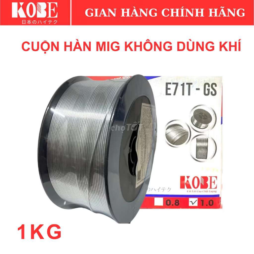 Cuộn dây máy hàn Kobe E71T-GS 1kg. Mua bán Đồ chuyên dụng, Giống nuôi trồng tại Quận Bình Tân Tp Hồ Chí Minh được đăng bởi GIÁ SỈ TẠI SÀI GÒN hình 1