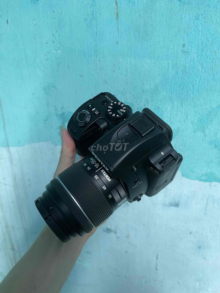 Máy ảnh Pentax K-70 18-55mm Đen. Mua bán Máy ảnh, Máy quay tại Quận Liên Chiểu Đà Nẵng được đăng bởi Tài Kt hình 1