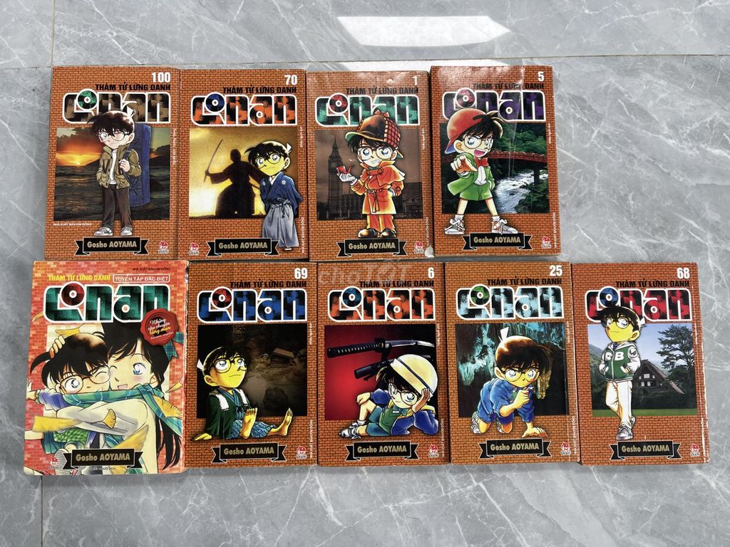 Thanh lý truyện conan 9 quyển