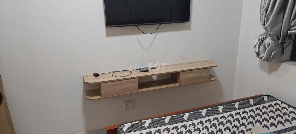 Kệ tivi Gỗ Vàng nhạt 1600mm Hiện đại. Mua bán Tủ, kệ gia đình tại Thành phố Dĩ An Bình Dương được đăng bởi Ngọc Đôn hình 1