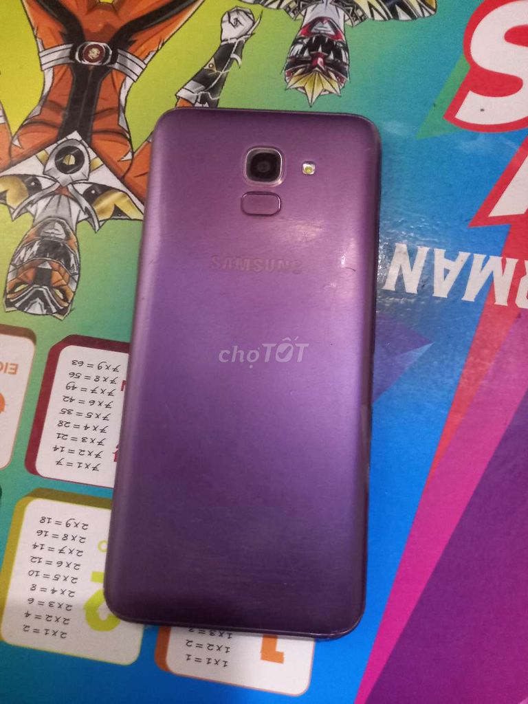 Samsung J6 2018 32GB Tím. Mua bán Điện thoại tại Huyện Phù Mỹ Bình Định được đăng bởi Vo Minh Trường hình 1