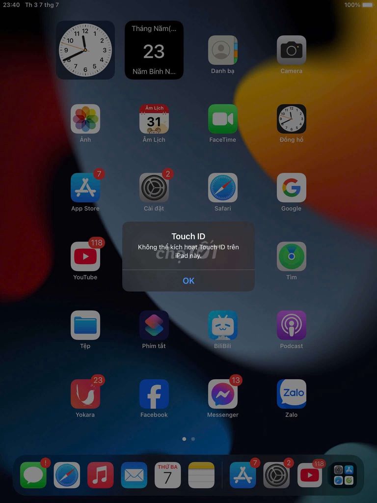 Apple iPad Xám. Mua bán Máy tính bảng tại Quận 10 Tp Hồ Chí Minh được đăng bởi Thanh Ngọc  hình 1