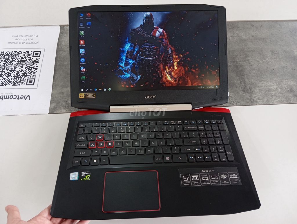 Acer Gaming VX5 (i7 7700HQ/16G/512G/GTX 1050)