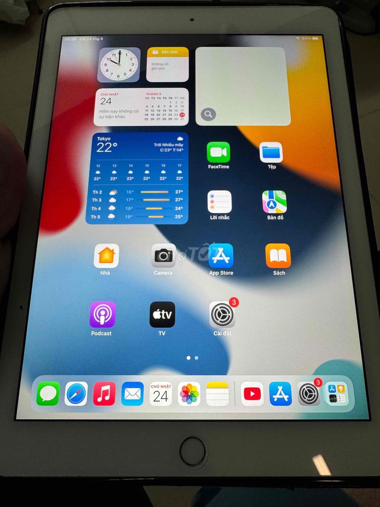 Apple iPad Air 2 16GB Bạc sim 4G. Mua bán Máy tính bảng tại Quận Tân Phú Tp Hồ Chí Minh được đăng bởi Đinh Công Nhựt hình 1