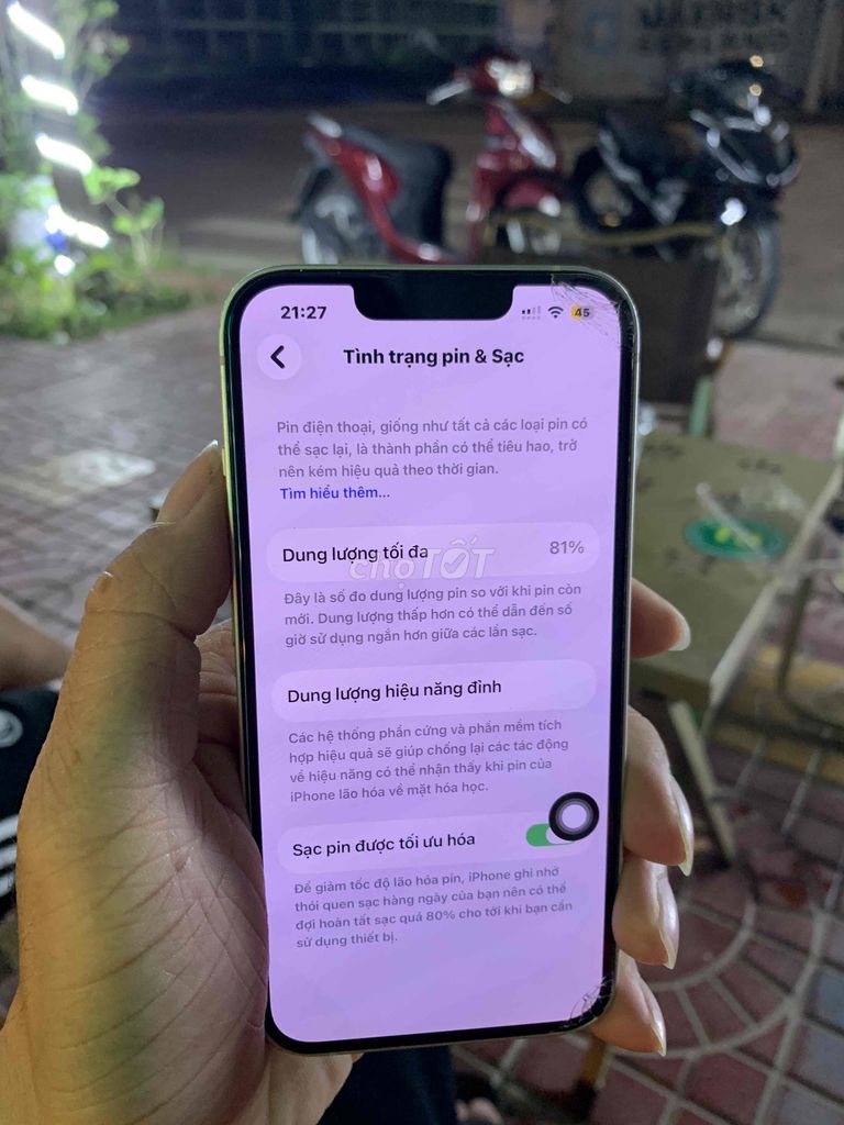 Apple iPhone 13 128GB trắng. Mua bán Điện thoại tại Thành phố Qui Nhơn Bình Định được đăng bởi Vũ Phan hình 1