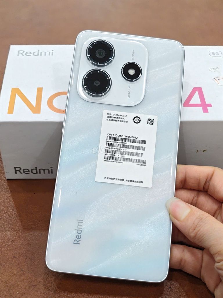 Xiaomi redmi note 14 5G bản xách tay 8-256gb Trắng. Mua bán Điện thoại tại Quận Đống Đa Hà Nội được đăng bởi Hn Store hình 1