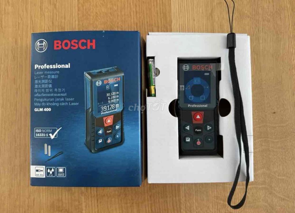 Máy đo khoảng cách Bosch GLM 400 Đen. Mua bán Đồ chuyên dụng, Giống nuôi trồng tại Thành phố Thủ Đức Tp Hồ Chí Minh được đăng bởi DENKI DENSHI JP hình 1