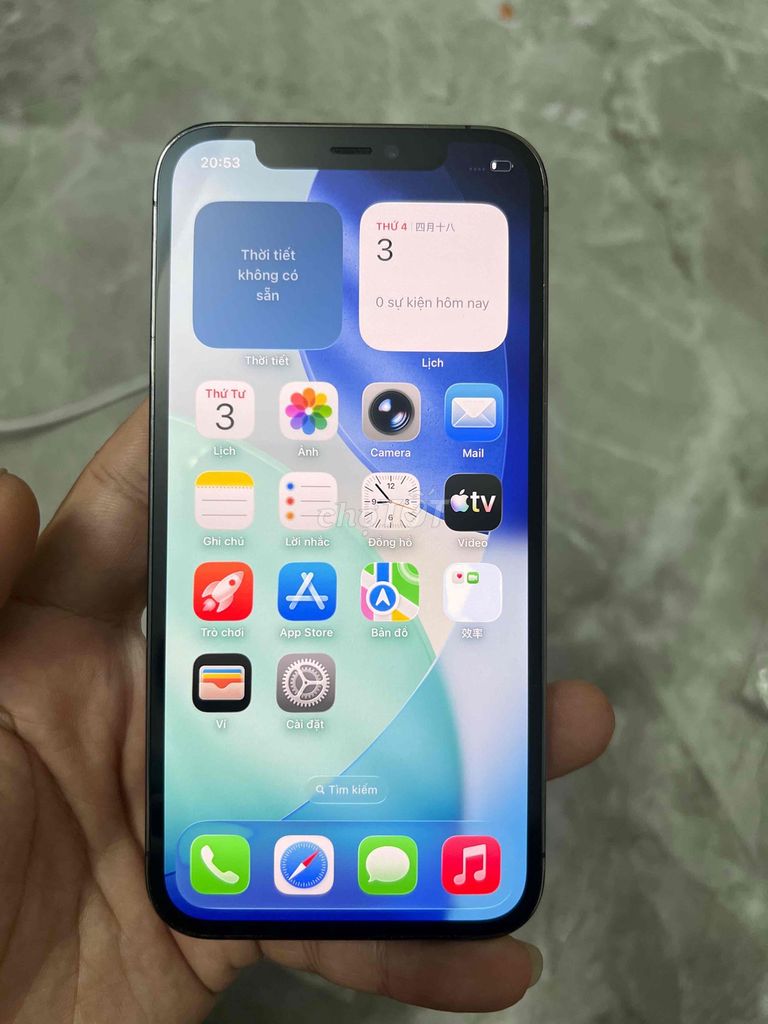 Apple iPhone 12 Pro 256GB Xám. Mua bán Điện thoại tại Huyện Kim Sơn Ninh Bình được đăng bởi Keng  hình 1
