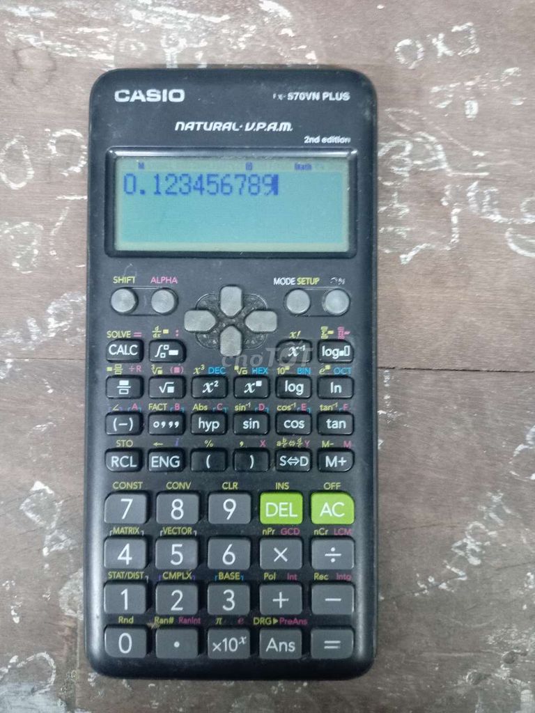 máy tính casio fx 570 vn plus