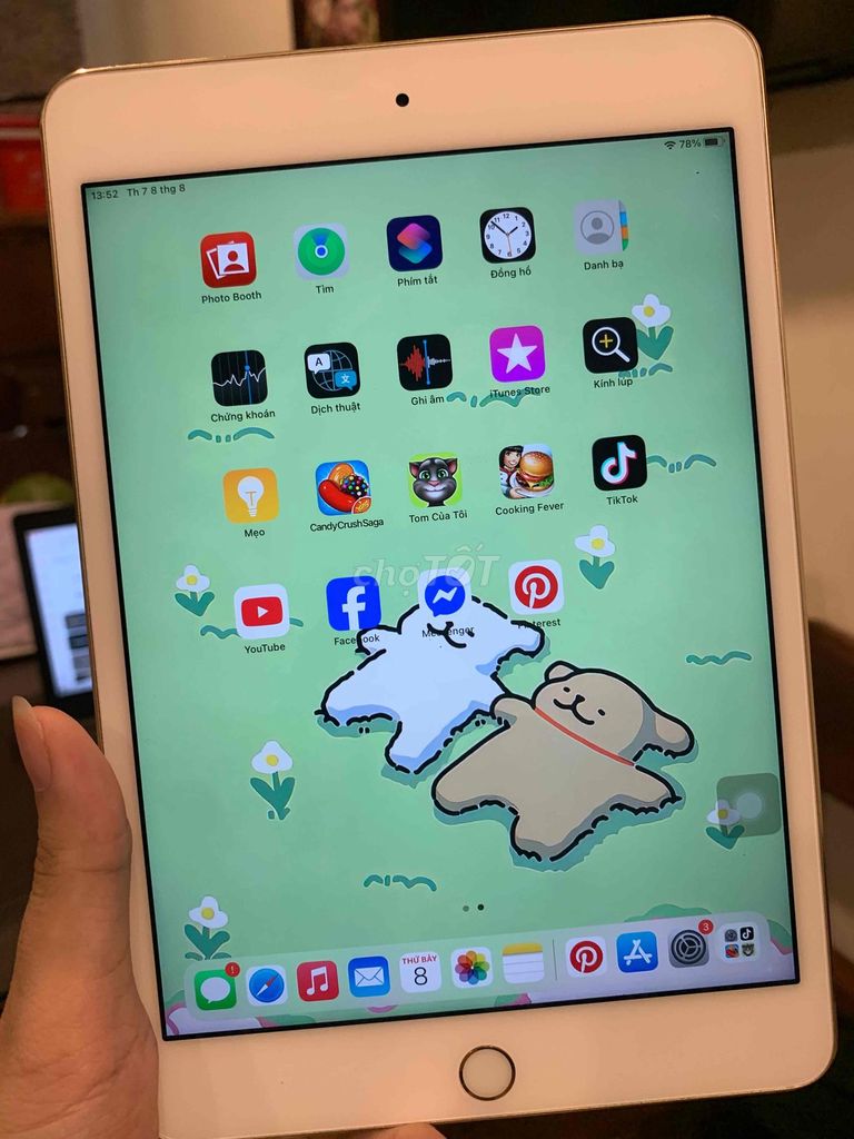 Apple iPad mini 4 128GB Wifi Vàng. Mua bán Máy tính bảng tại Quận Lê Chân Hải Phòng được đăng bởi Vy Bùi Hà hình 1