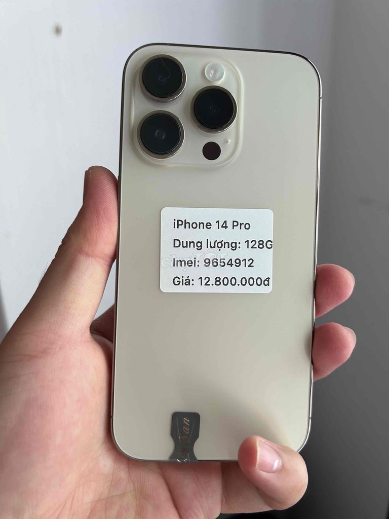 iPhone 14 Pro 128GB Vàng Gold máy đẹp. Mua bán Điện thoại tại Thành phố Buôn Ma Thuột Đắk Lắk được đăng bởi Nguyễn Hoàng hình 1