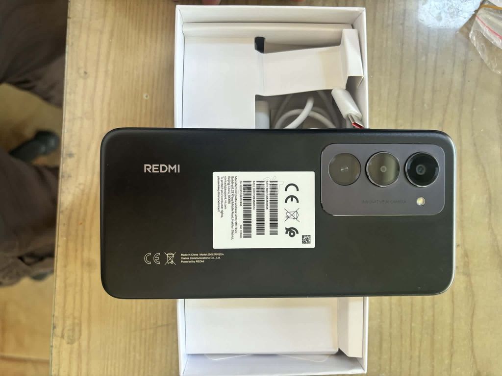 Xiaomi Redmi 15 128GB Đen8GB open_box. Mua bán Điện thoại tại Quận Thanh Khê Đà Nẵng được đăng bởi MSC Store Di động Giá Tốt Đà Nẵng hình 1
