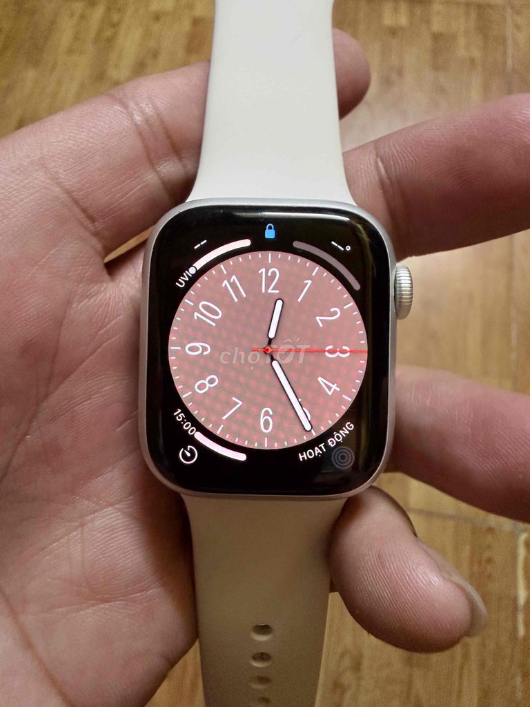 Apple Watch Series 8 41mm Trắng. Mua bán Thiết bị đeo thông minh tại Thị xã Duyên Hải Trà Vinh được đăng bởi Tuấn Đường hình 1