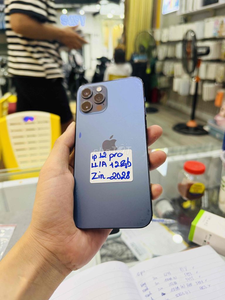 Apple iPhone 12 Pro 128GB Xanh máy zin ngon. Mua bán Điện thoại tại Quận Hải Châu Đà Nẵng được đăng bởi Hoàng Táo 273 Nguyễn Hoàng hình 1