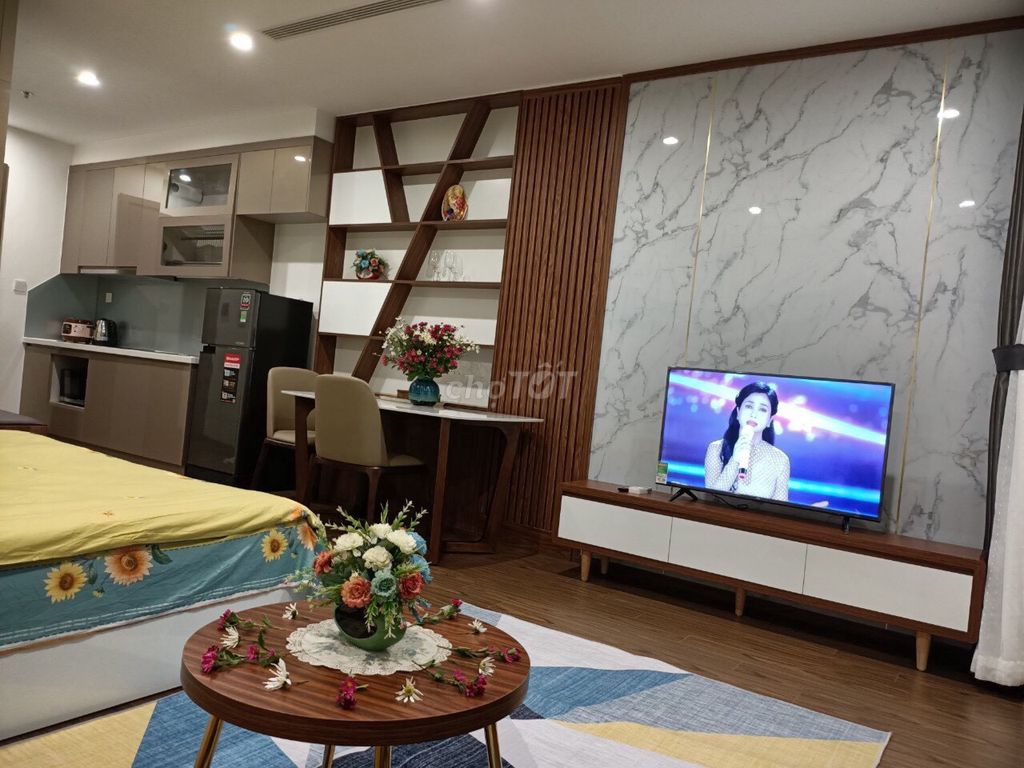 CHO THUÊ CĂN HỘ 1 PHÒNG STUDIO FULL ĐỒ VINHOMES WESTPONIT