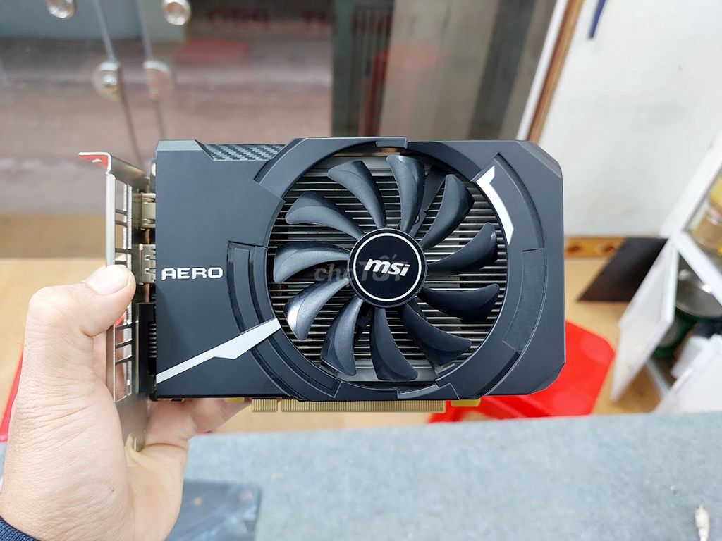 Card màn hình MSI GTX 1650 4Gb bóc máy