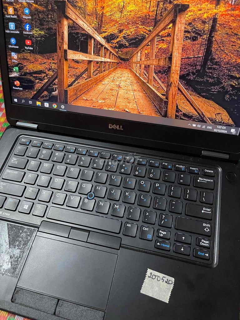 DELL E7450 I7-5600U FHD 8/256 Ssd Zin nguen xai to