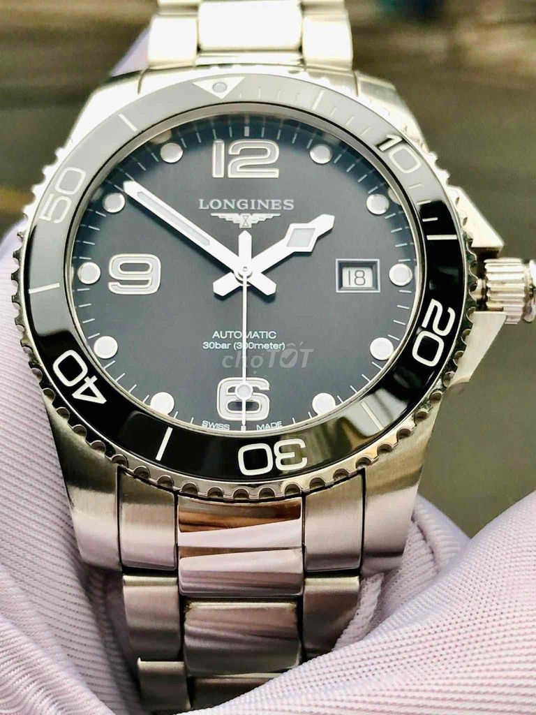Longines Hydro Conquest L3.781.4.56.6 size 41mm. Mua bán Đồng hồ tại Quận Hoàng Mai Hà Nội được đăng bởi Anh Tuấn hình 1