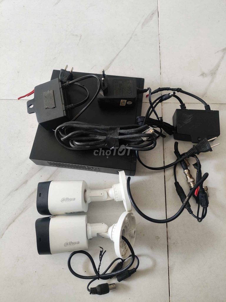 Bộ camera an ninh 2 mắt full option