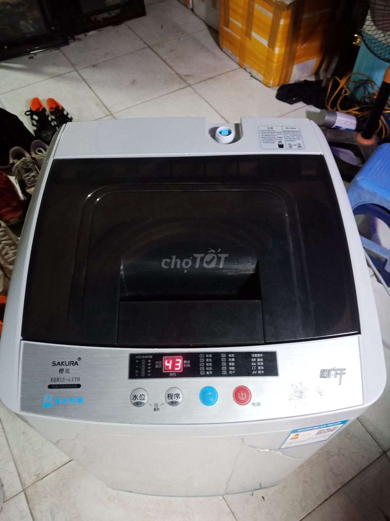 Máy giặt Sakura 5.5kg mới 98% chống tia cực tím