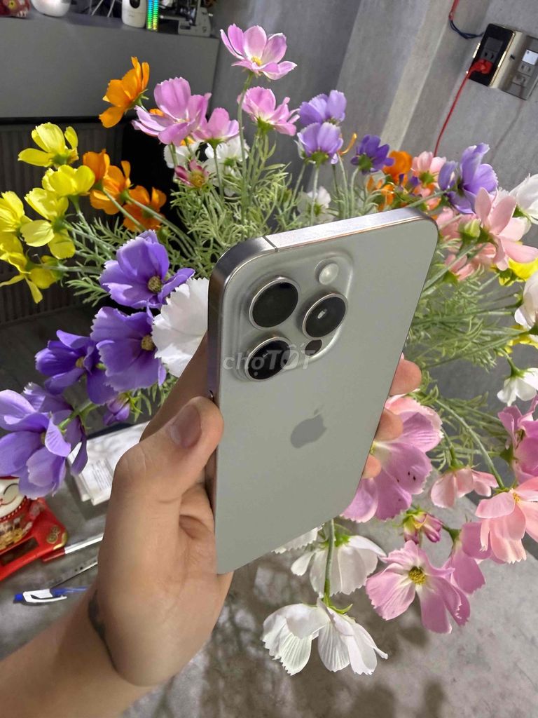 iPhone 15 Pro Max TiTan Xám Zin🍏CÓ TRẢ GÓP. Mua bán Điện thoại tại Quận Thanh Khê Đà Nẵng được đăng bởi HD STORE hình 1