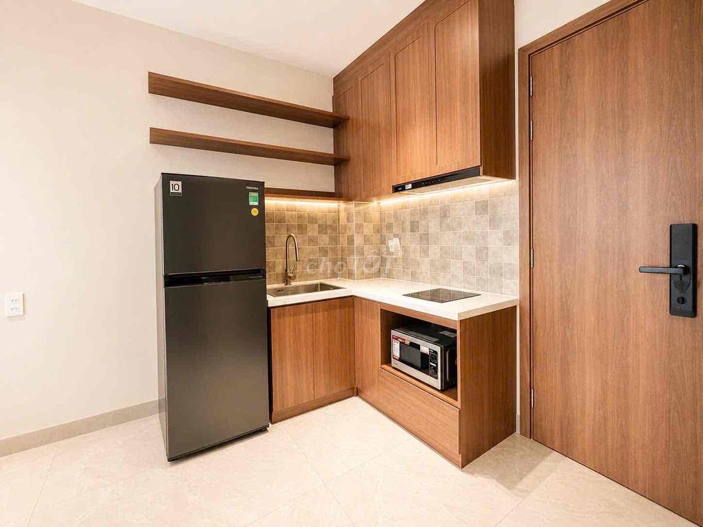 Cho Thuê Căn Hộ 1 Phòng Ngủ Ban Công Full Nội Thất Gần TDTU, Lotte Q7 - ảnh 4