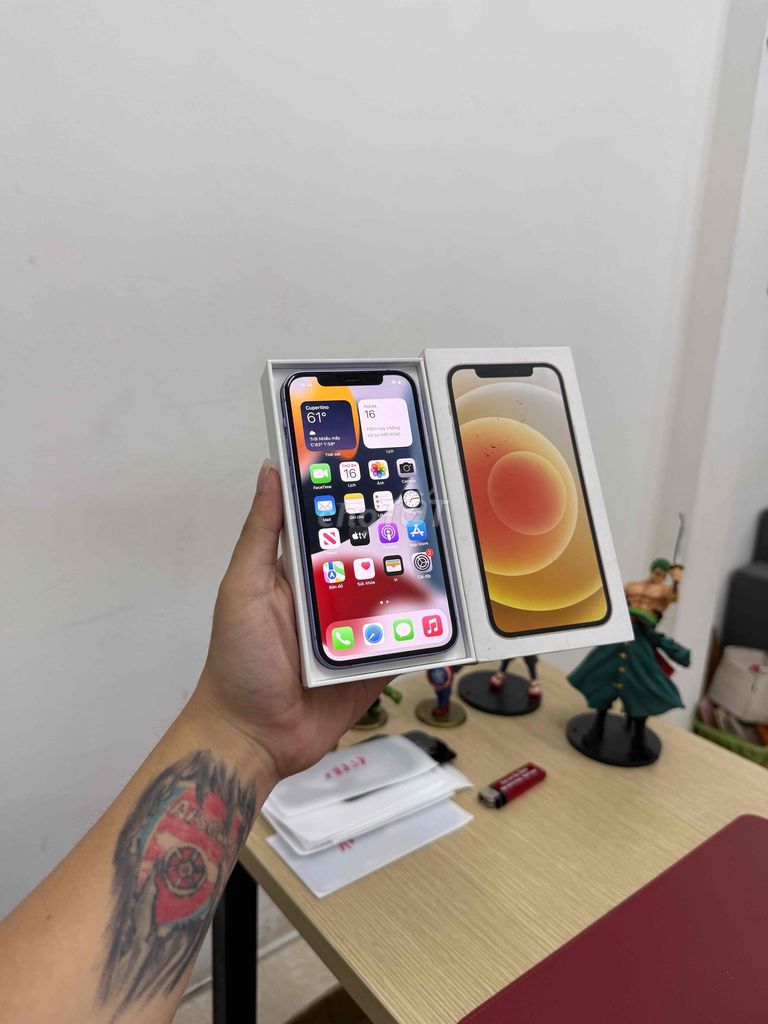 Apple iPhone 12 Vn/a FPT 64GB ios 15 Nguyên Bản. Mua bán Điện thoại tại Quận Đống Đa Hà Nội được đăng bởi Hà Nội Mobile Bao Duyệt Nợ Xấu hình 1