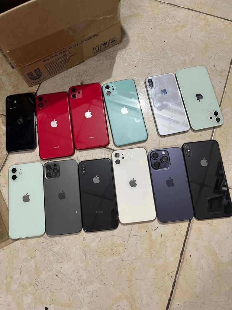 Vỏ zin iphone 12 12 13mini 12 pro 11 14 pro Xsm X