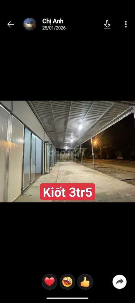 cho thuê kiốt 3tr5 3tr7 phú mỹ