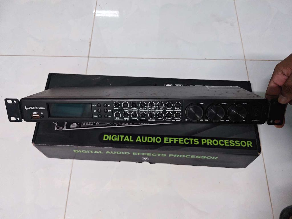 Vang cơ lai số Kcoustic S888 Đen Đã sử dụng. Mua bán Tivi, Âm thanh tại Thành phố Trà Vinh Trà Vinh được đăng bởi Vinh Dư hình 1