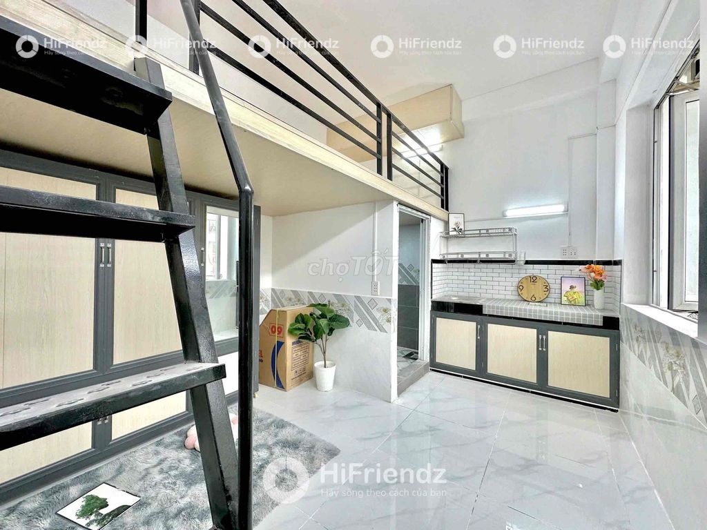 Cho Thuê Phòng Duplex Cửa Sổ Trời - Gần Đại Học Văn Hiến - Đầm Sen