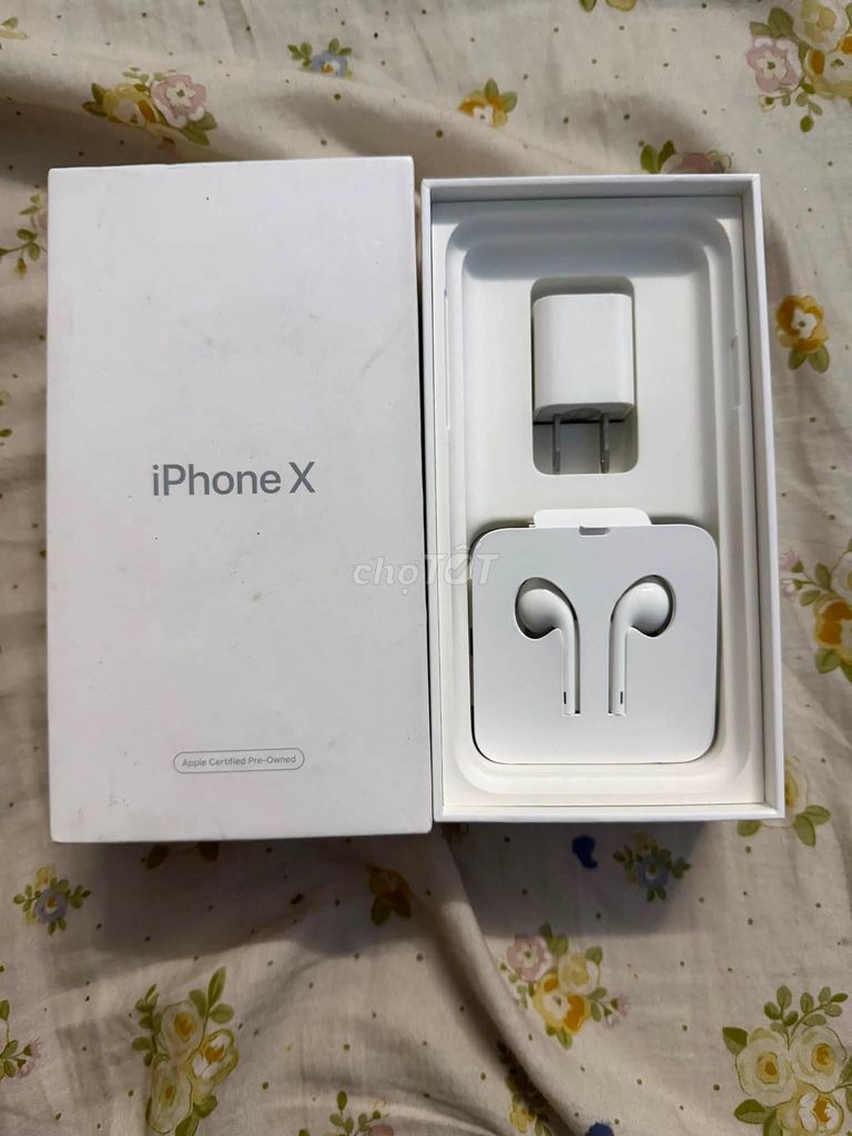 Apple iPhone X Trắng kèm sạc tai nghe. Mua bán Điện thoại tại Thành phố Thủ Đức Tp Hồ Chí Minh được đăng bởi Hội Đồ Điện Tử hình 1