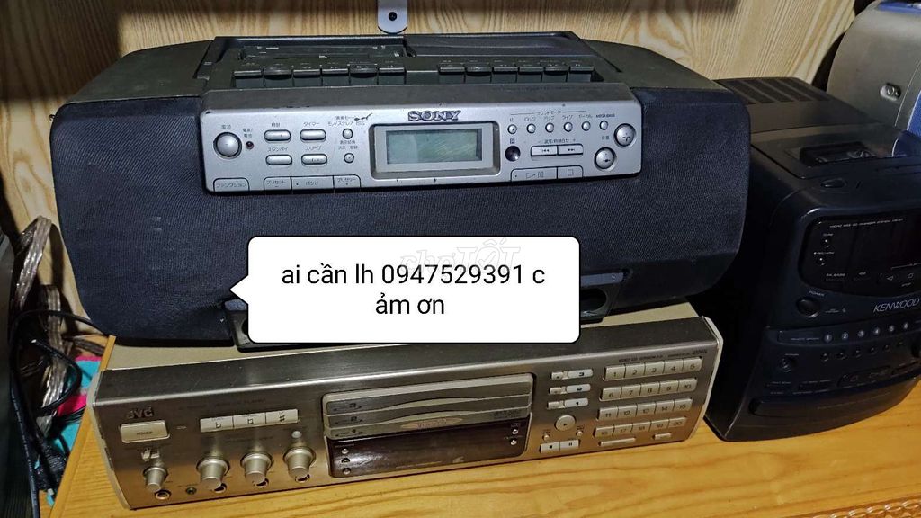 Dàn âm thanh Sony CFD-W57. Mua bán Tivi, Âm thanh tại Thành phố Đà Lạt Lâm Đồng được đăng bởi Lân hình 1