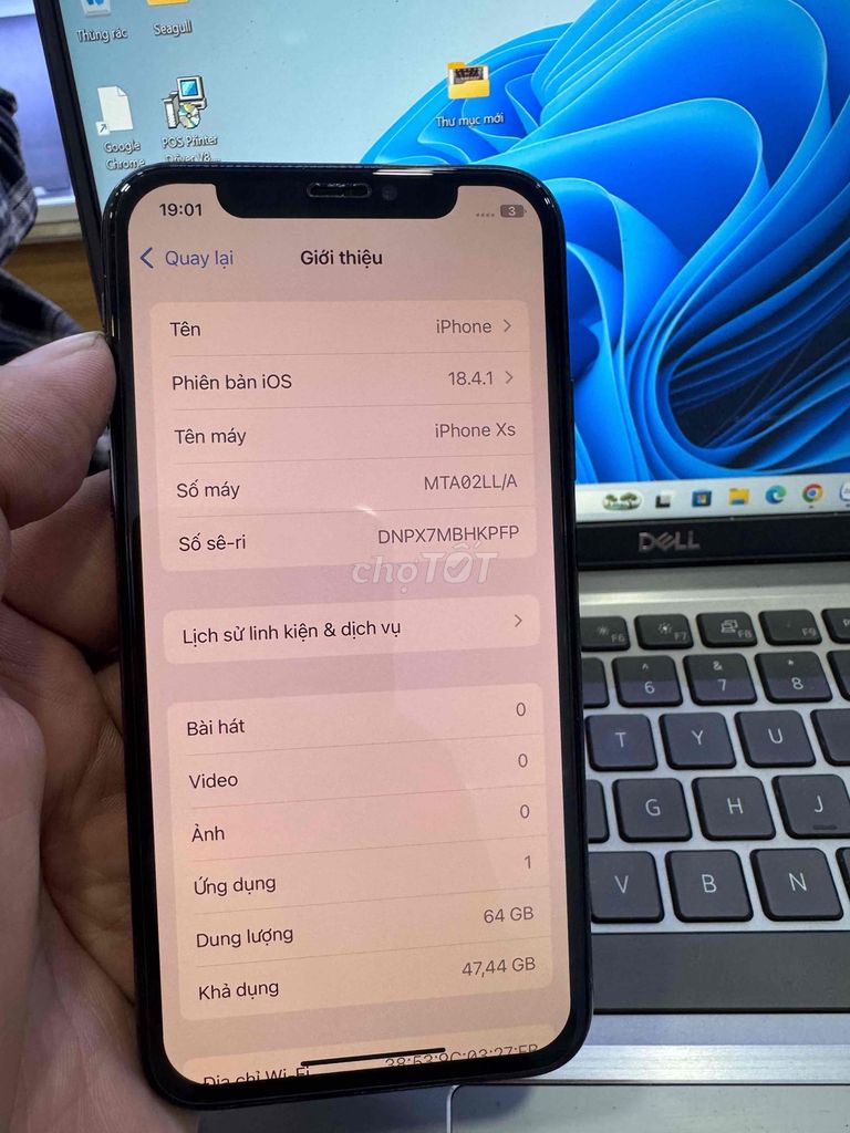 Apple iPhone XS 64GB Đen 99%. Mua bán Điện thoại tại Quận 6 Tp Hồ Chí Minh được đăng bởi QUỐC THIÊN BÁN GÓP 0 ĐỒNG  hình 1