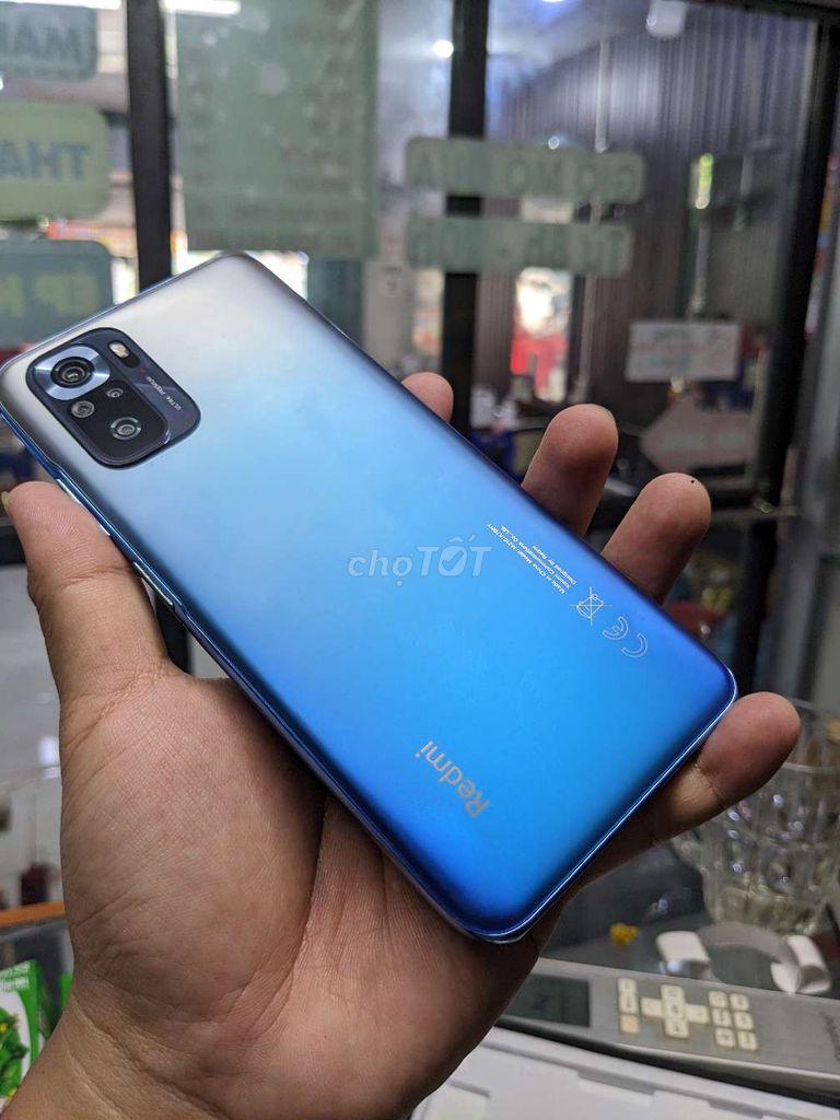 Xiaomi Redmi Note 10 64GB Xanh. Mua bán Điện thoại tại Thành phố Long Xuyên An Giang được đăng bởi Smartphone giá rẻ hình 1