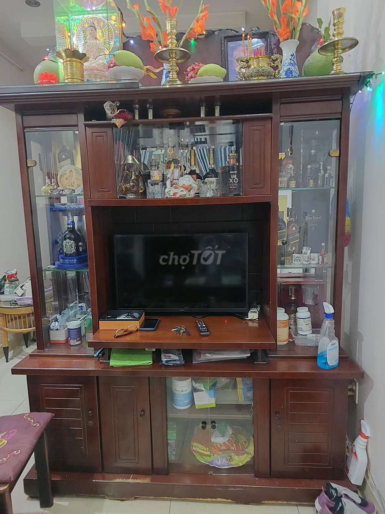 Tủ kệ tivi Gỗ công nghiệp Nâu 1m6. Mua bán Tủ, kệ gia đình tại Quận Phú Nhuận Tp Hồ Chí Minh được đăng bởi Nguyễn Triều Lưu hình 1
